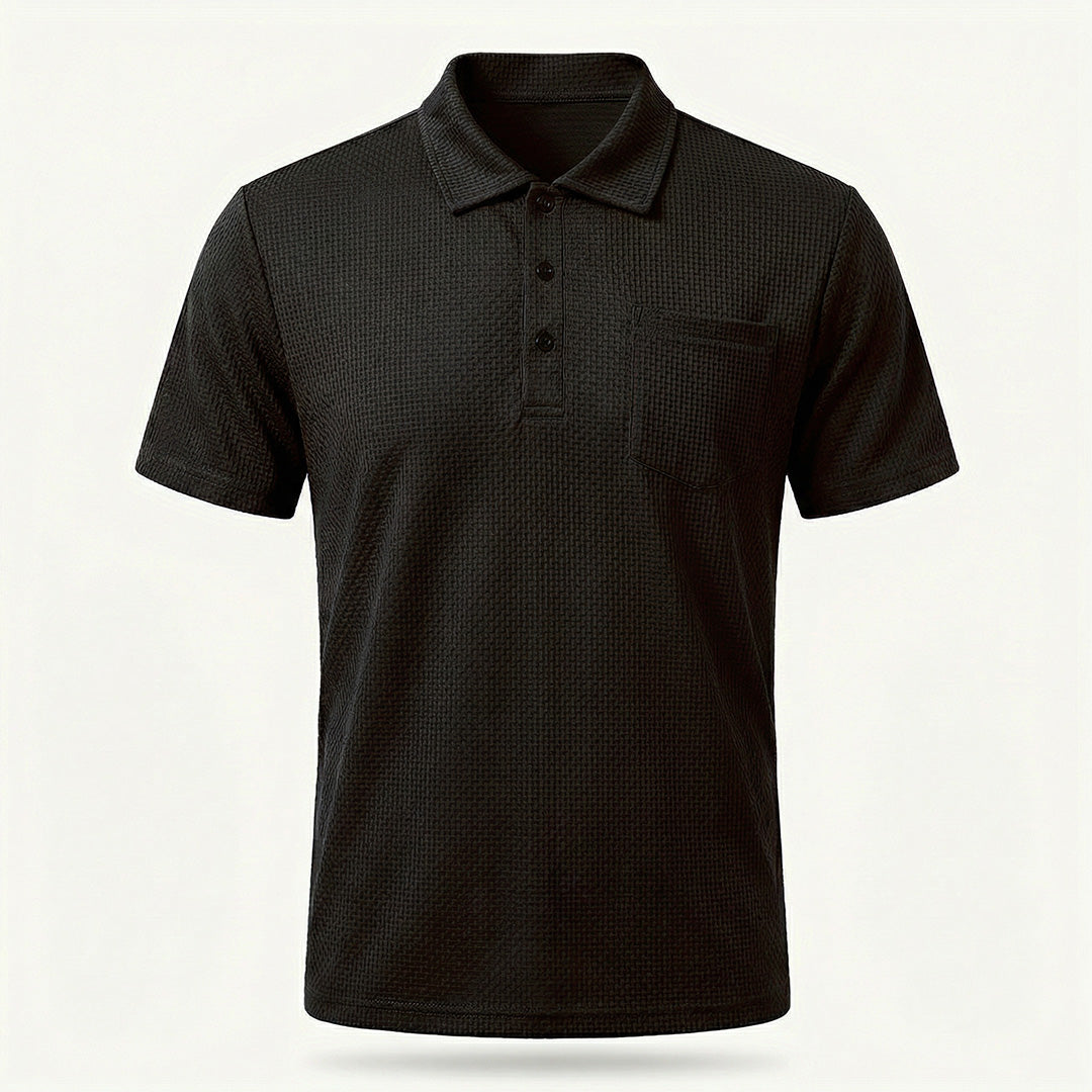 Capri - Men's Ultra Comfortable Pocket Polo Shirt